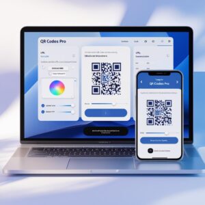 QR Codes Pro: Responsive HTML template to create custom QR code tools for URLs, social, & UPI. Easy setup for Blogger, WordPress. Ad-ready!