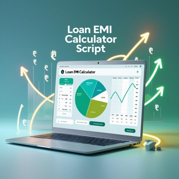 Advanced Loan EMI Calculator script for websites. Calculate EMIs, amortization, and savings. Easy to integrate, no backend needed!